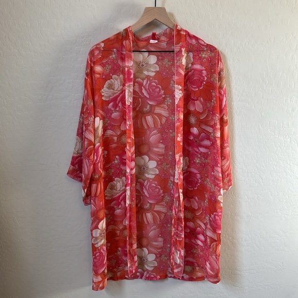 Vintage Josie Natori 3 Piece Lingerine Pajama Set Sheer - Picture 10 of 12